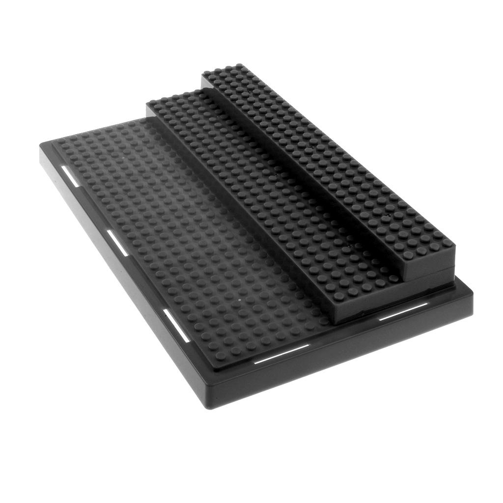 Figure Display Box - Large Clear 3 Tier Plastic Display