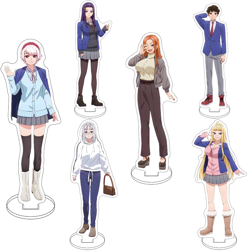 Acrylic Stand Figure - 16CM Acrylic Figure Stand Anime Hokkaido