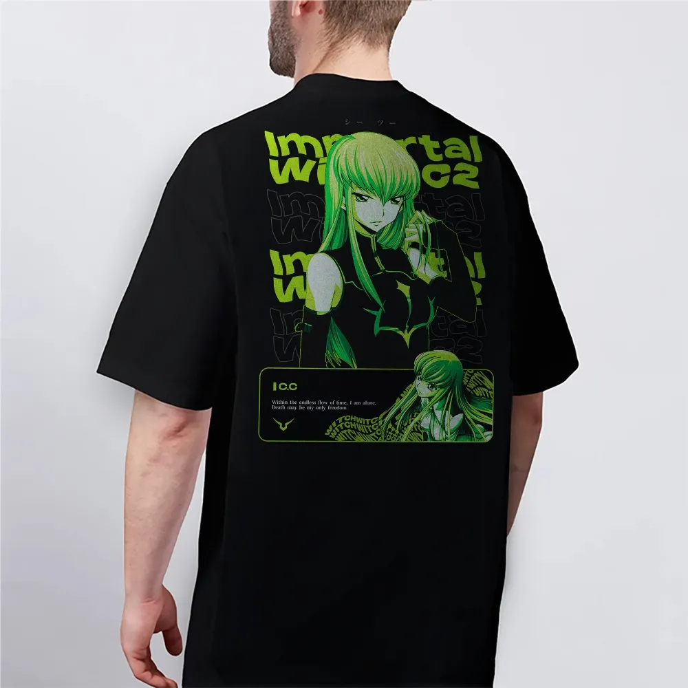 New Code Geass T-Shirt C.C. Ch - огляд і ціна Anime Merchandise Store In Japan