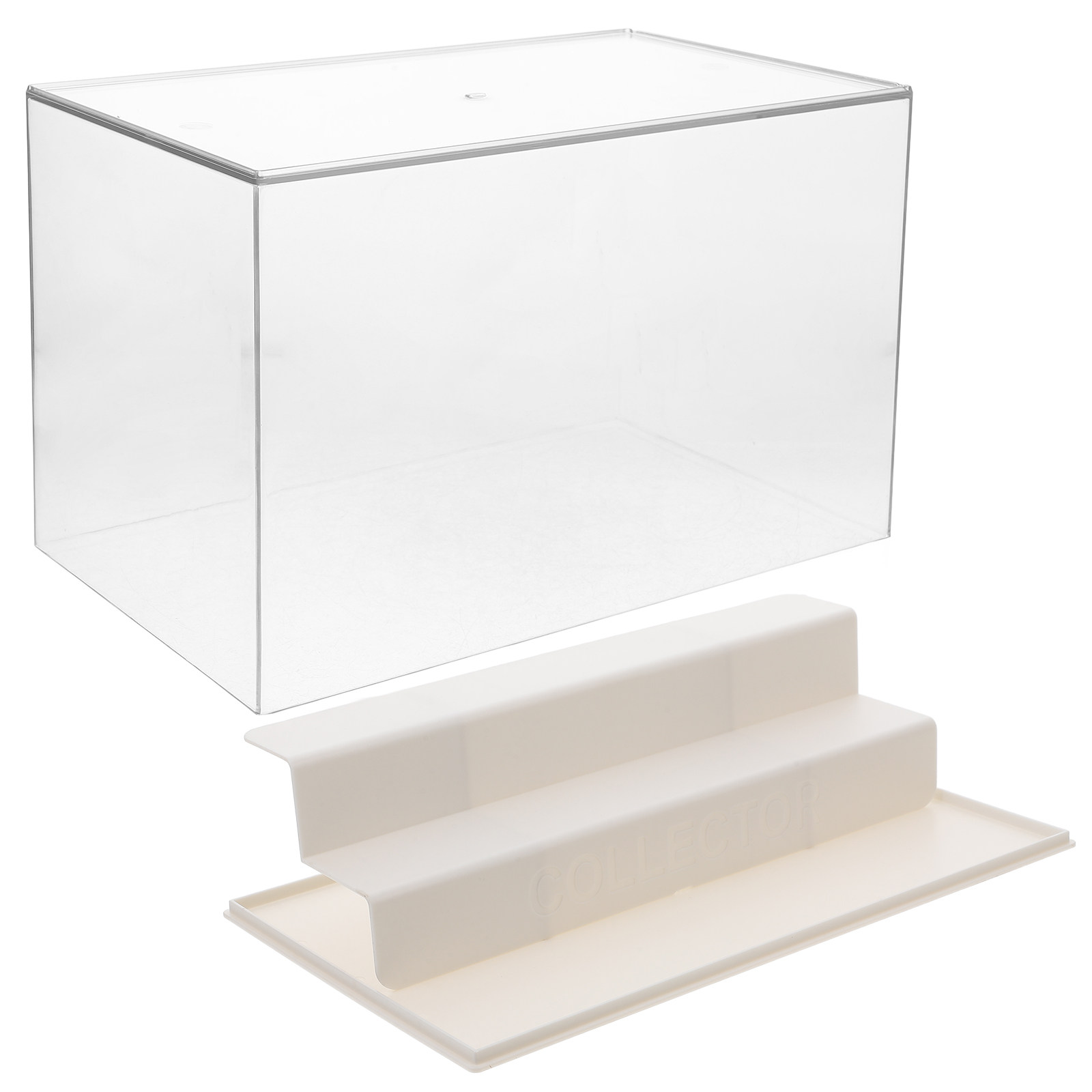 Clear Three Layer Display Case - огляд і ціна Figure Display Box