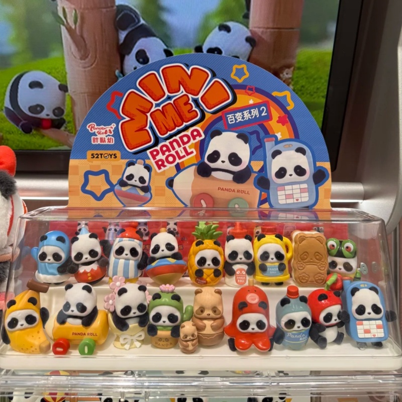 Genuine Panda Roll Minime Mini - огляд і ціна Figure Display Box