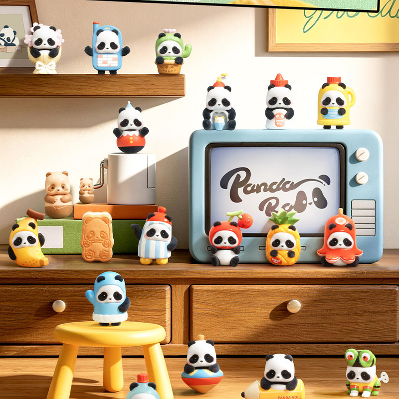 Genuine Panda Roll Minime Mini - огляд і ціна Figure Display Box