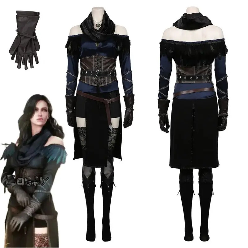 Yennefer Cosplay Fantasia Cost - огляд і ціна Anime Girl Merchandise