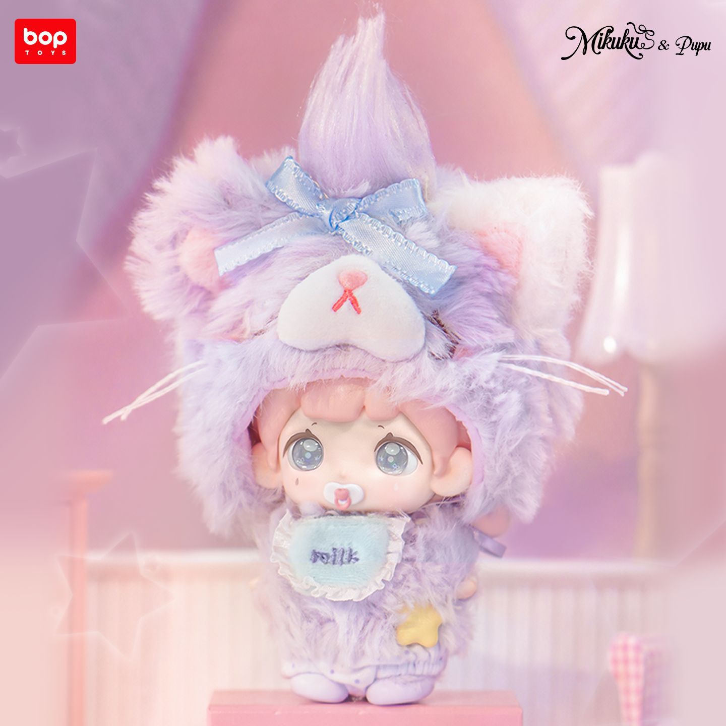 Boptoys Mikuku Plush Blind Box - огляд і ціна Figure Display Box