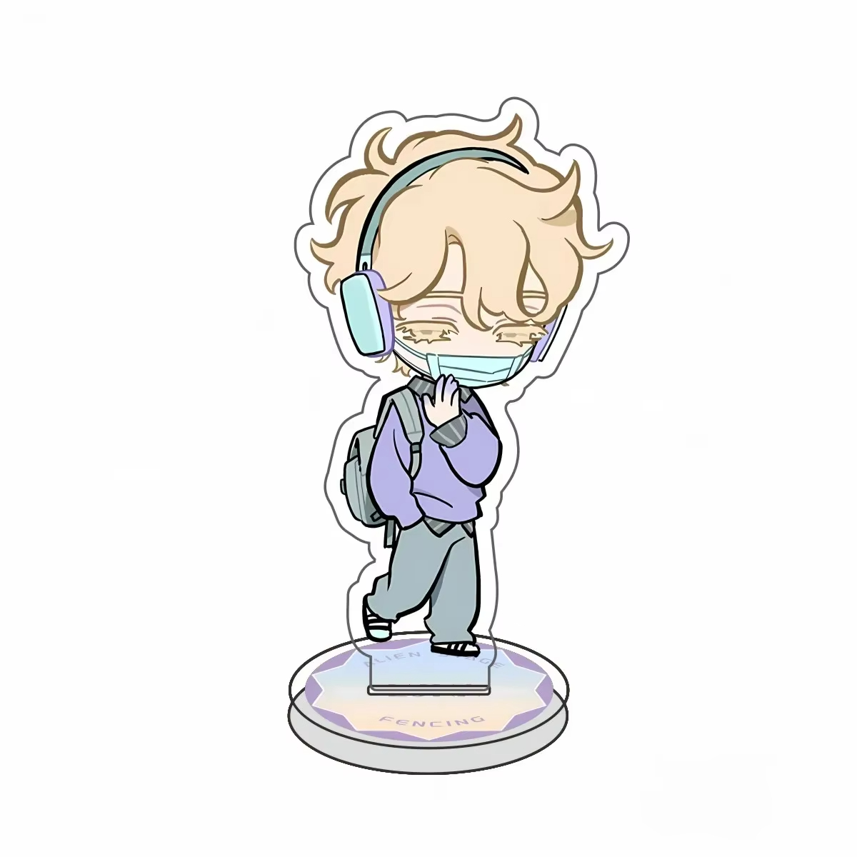 1/2/6pcs Alien Stage Anime Sua - огляд і ціна Acrylic Stand Figure