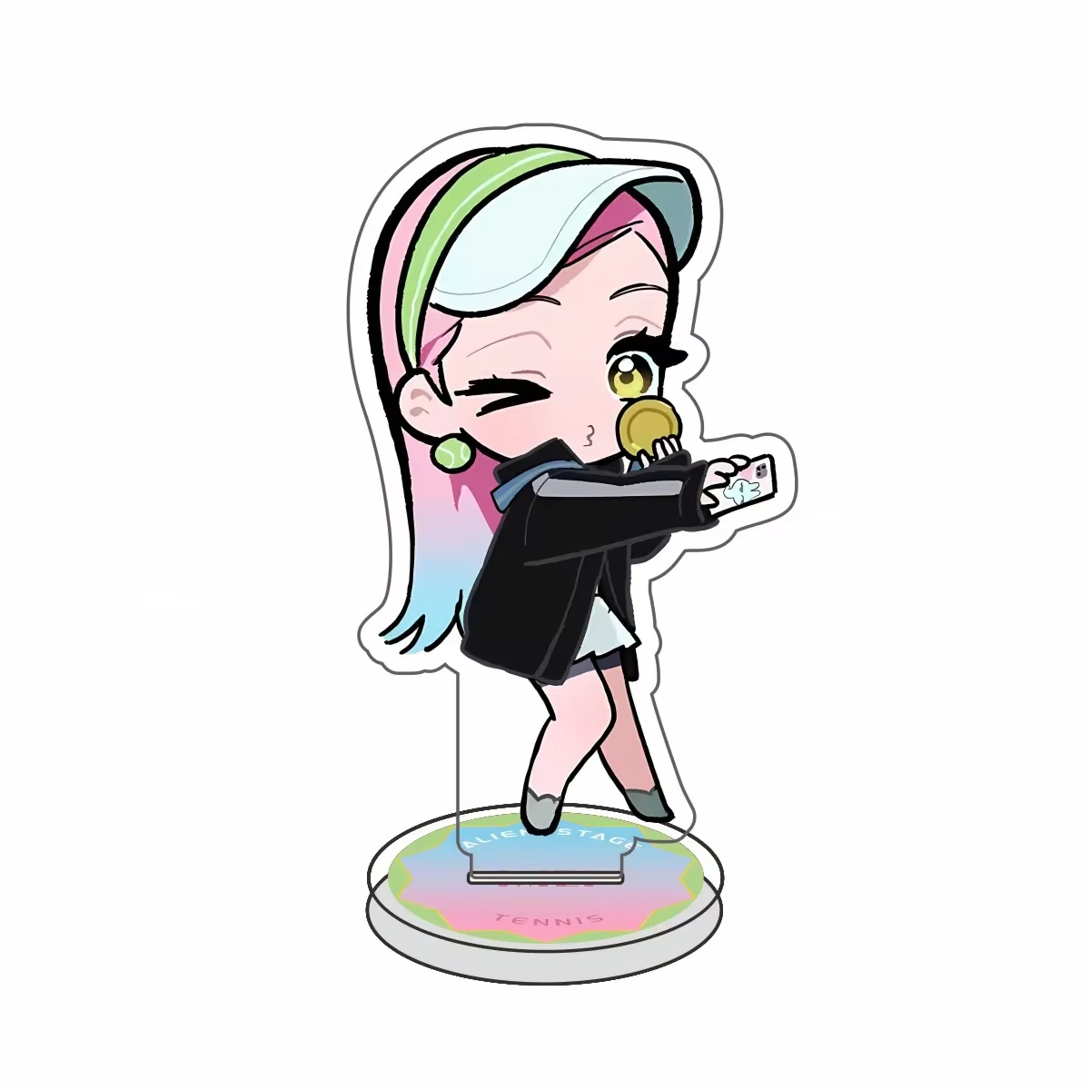 1/2/6pcs Alien Stage Anime Sua - огляд і ціна Acrylic Stand Figure